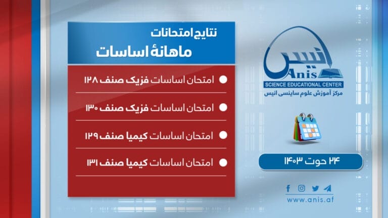 امتحان کانکور آزمایشی